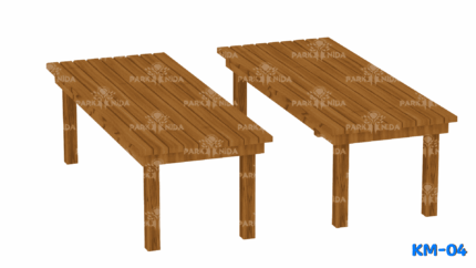 KM-04 Dikdörtgen Kamelya Masası Ahşap - Image 1 product image