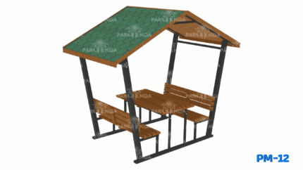 PM-12 Çatılı Piknik Masası - Image 1 product image