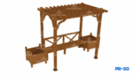 PR-03 Pergola 150x300 cm - Image 3 product image