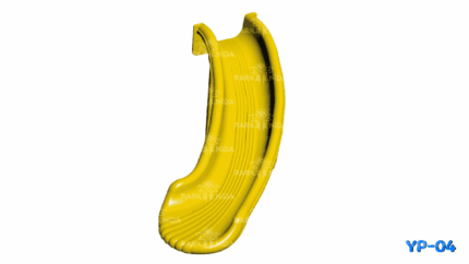 YP-04 H:100 Cm Eğri Kaydırak - Image 1 product image