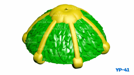 YP-41 Polietilen Altıgen Yaprak Temalı Çatı - Image 1 product image