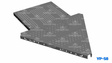 YP-58 Plastisol (PVC) Kaplı İlaveli Üçgen Platform - Image 1 product image
